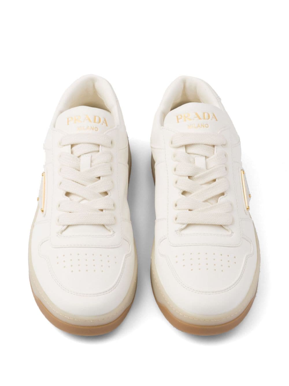 Prada Downtown leather sneakers - Image 4