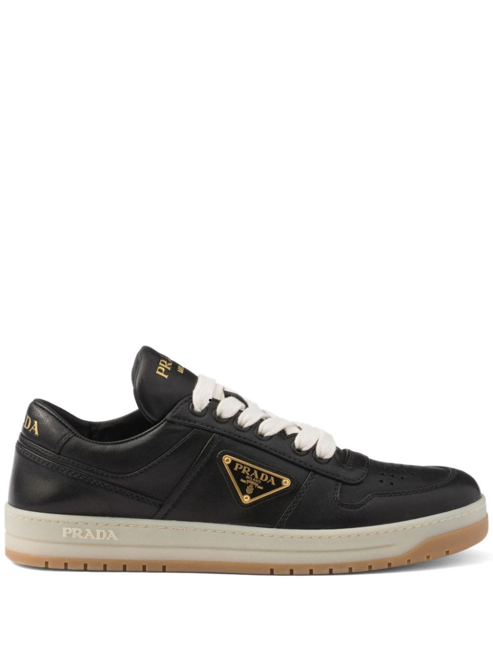 Prada Downtown leather sneakers