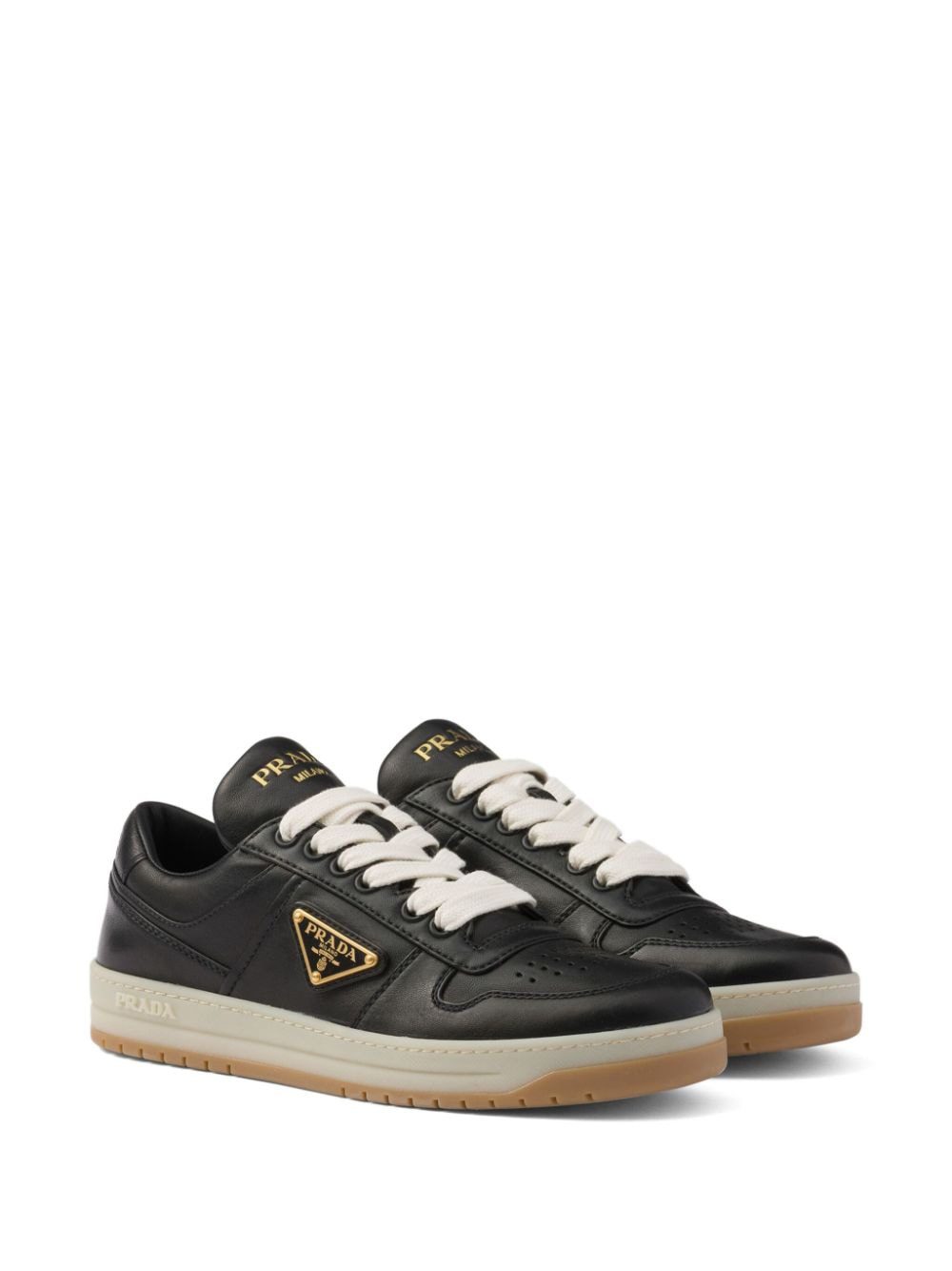 Prada Downtown leather sneakers - Image 2