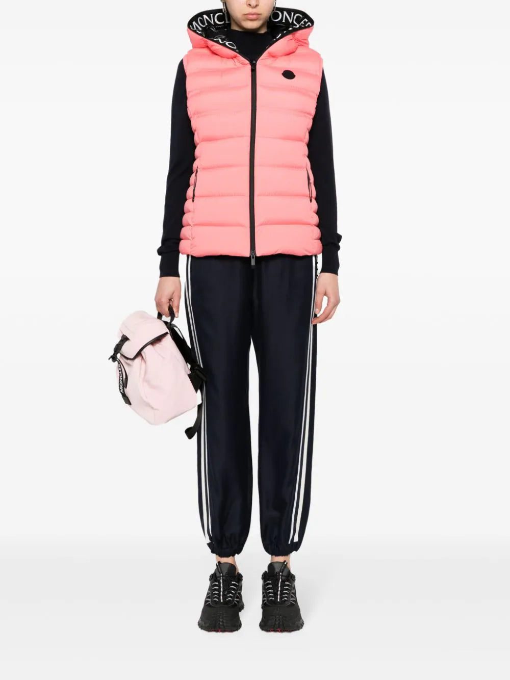 Moncler logo-appliqué gilet - Image 2