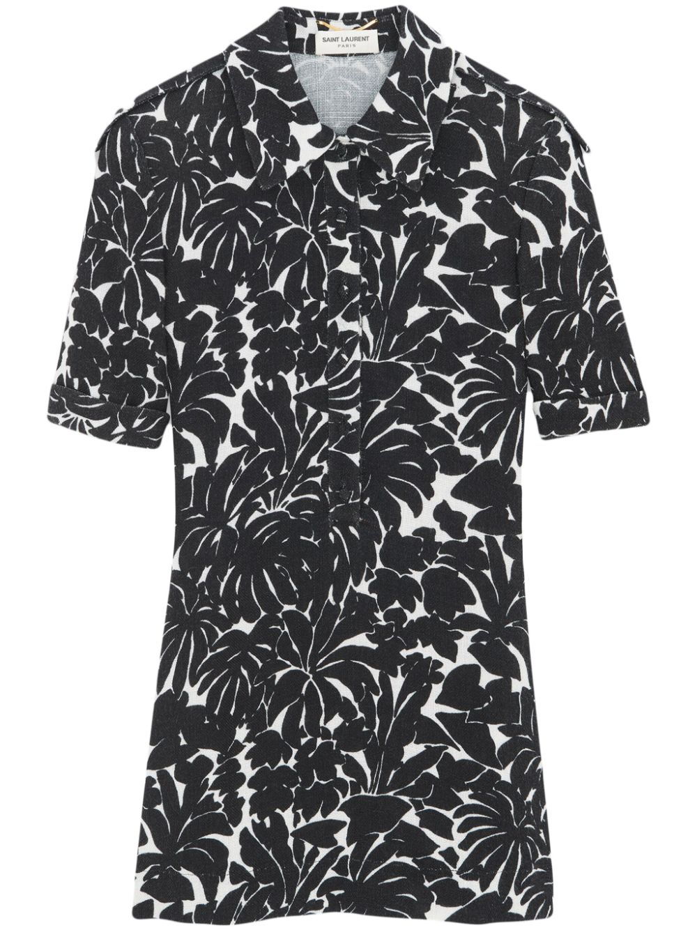 Saint Laurent printed short dress