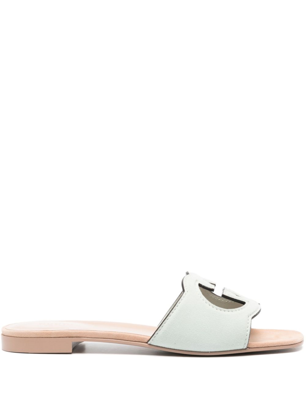 Gucci Interlocking GG leather sandals