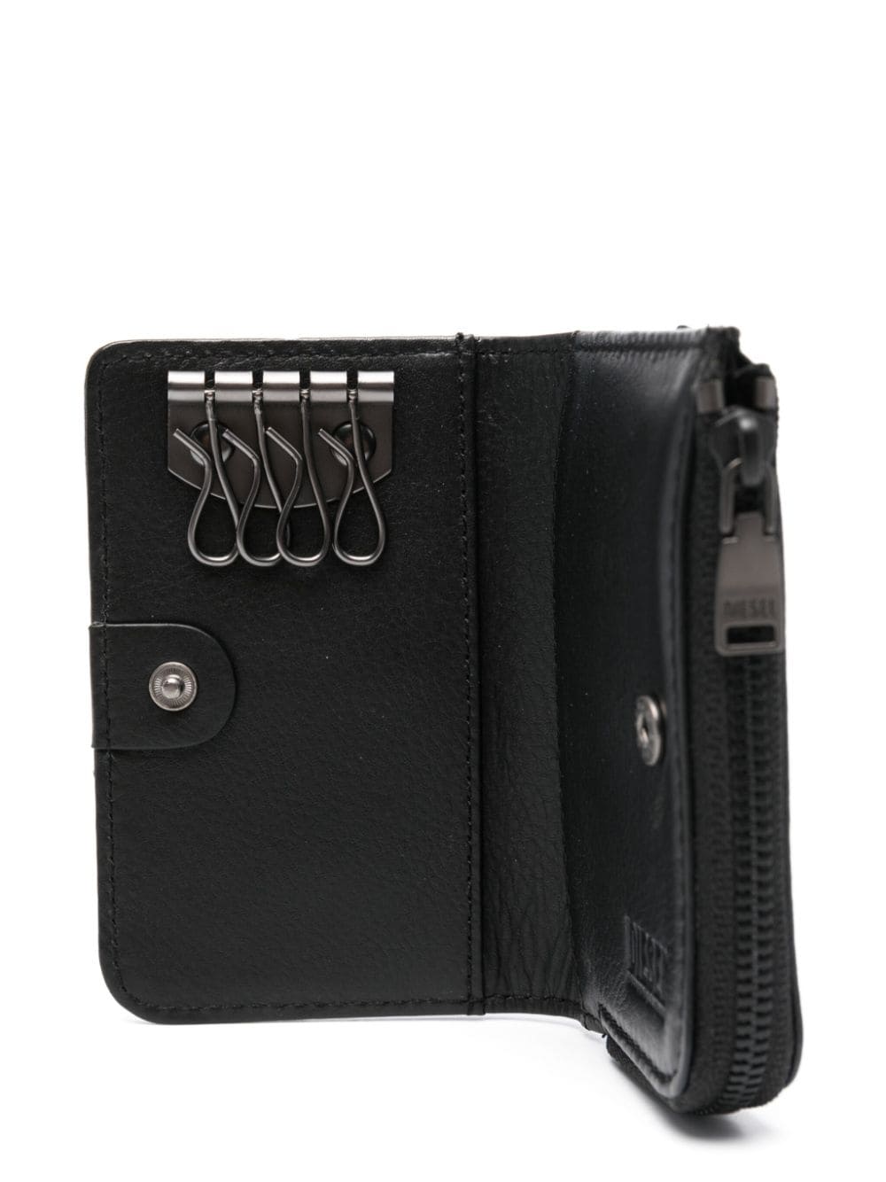 Diesel L-Zip Key leather wallet - Image 3