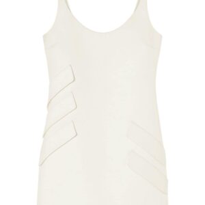 Versace scoop-neck minidress