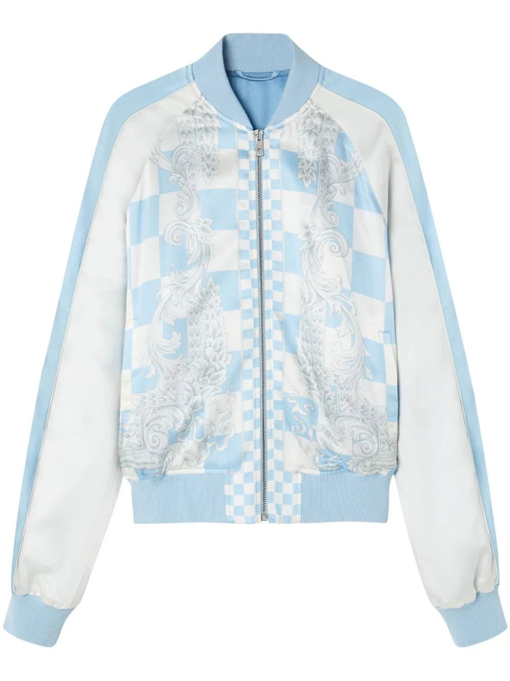 Versace Barocco-print bomber jacket