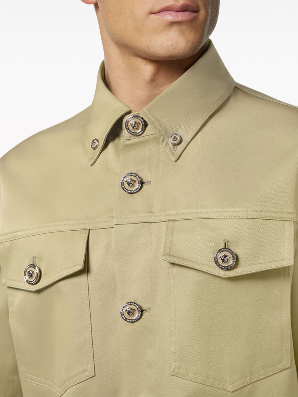 Versace long-sleeved overshirt - Image 5