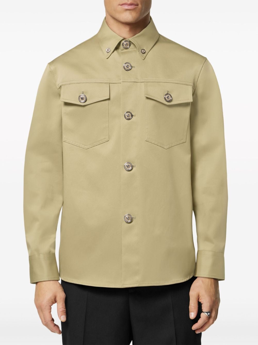 Versace long-sleeved overshirt - Image 3