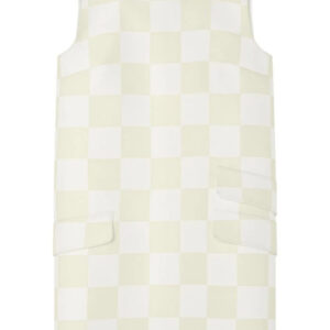 Versace  checkerboard-print minidress