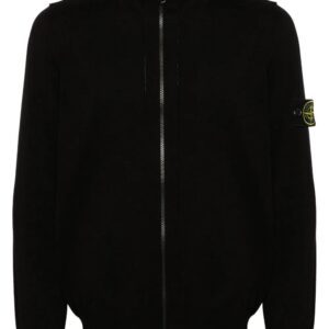 Stone Island zip-up organic cotton jacket
