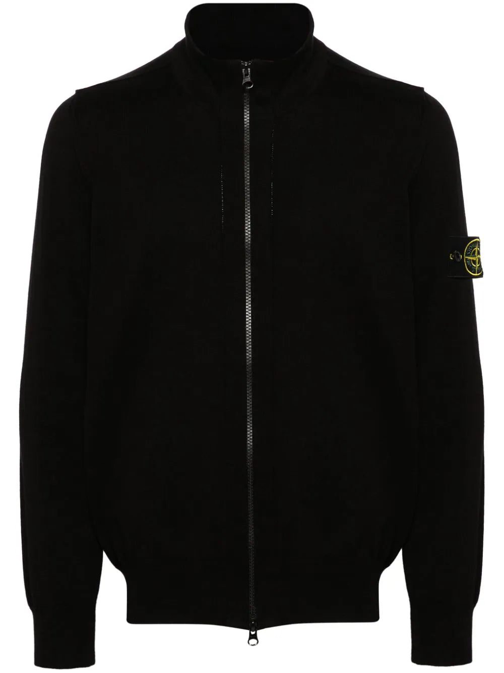 Stone Island zip-up organic cotton jacket