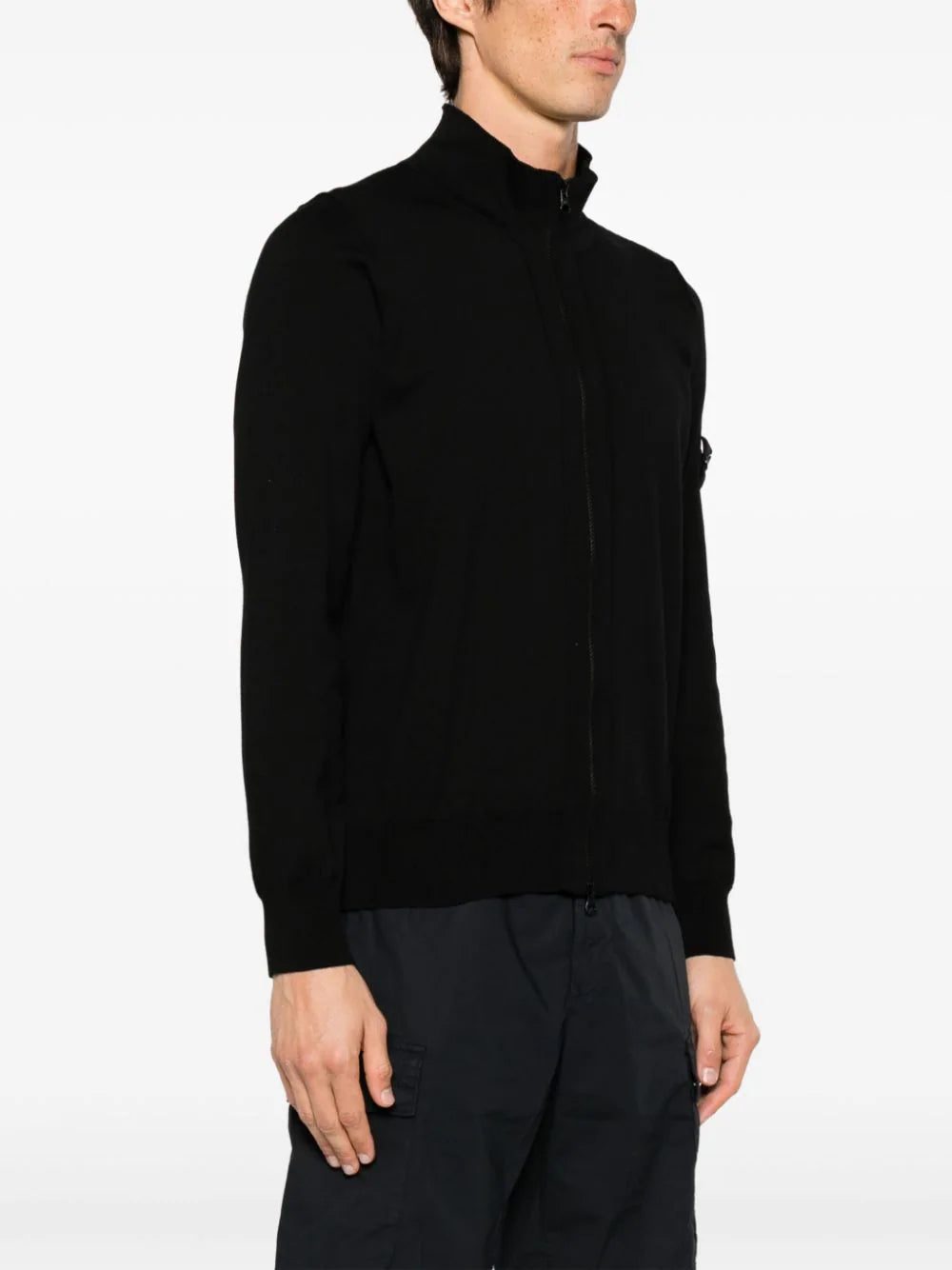 Stone Island zip-up organic cotton jacket - Image 3