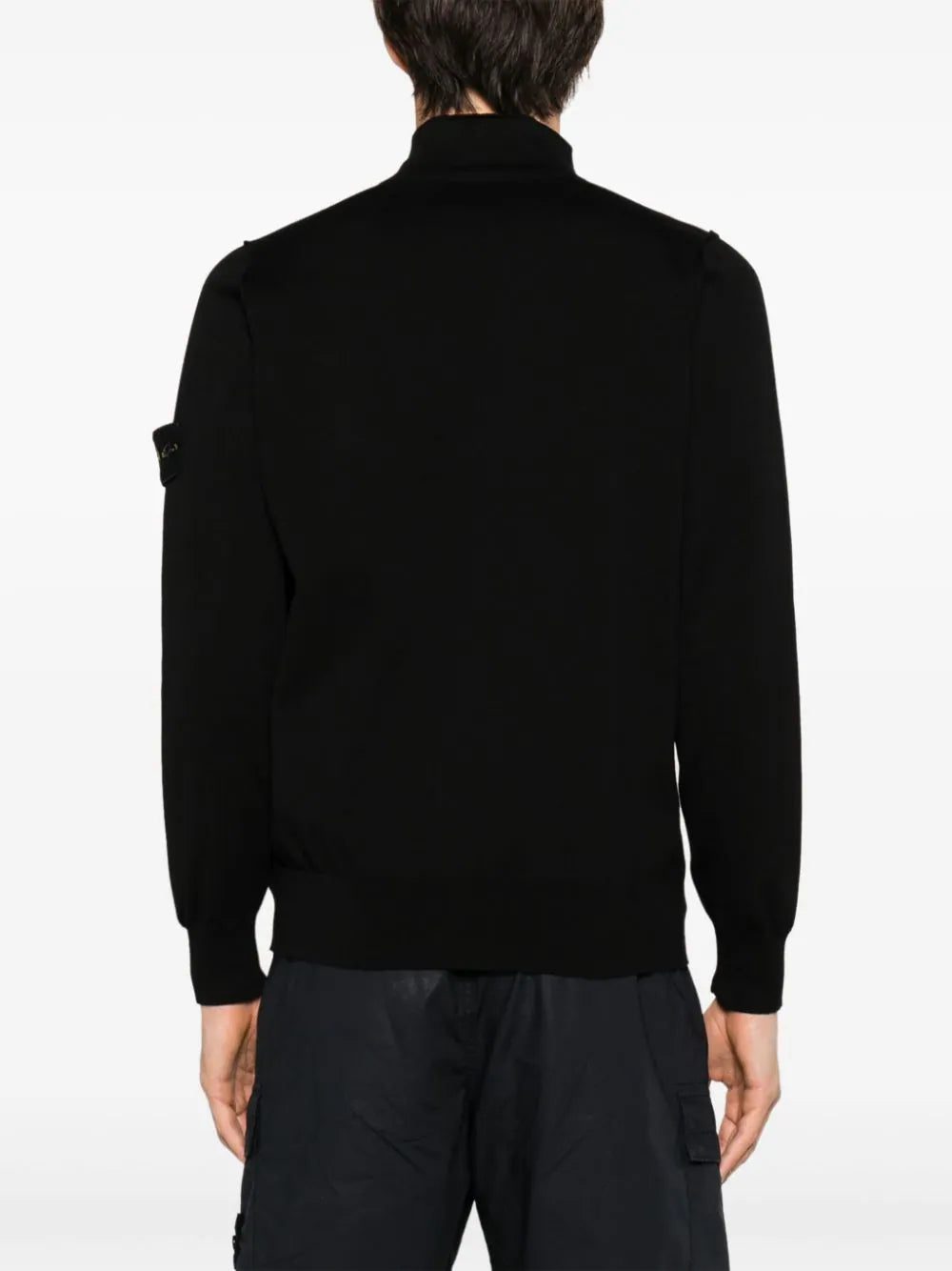 Stone Island zip-up organic cotton jacket - Image 4