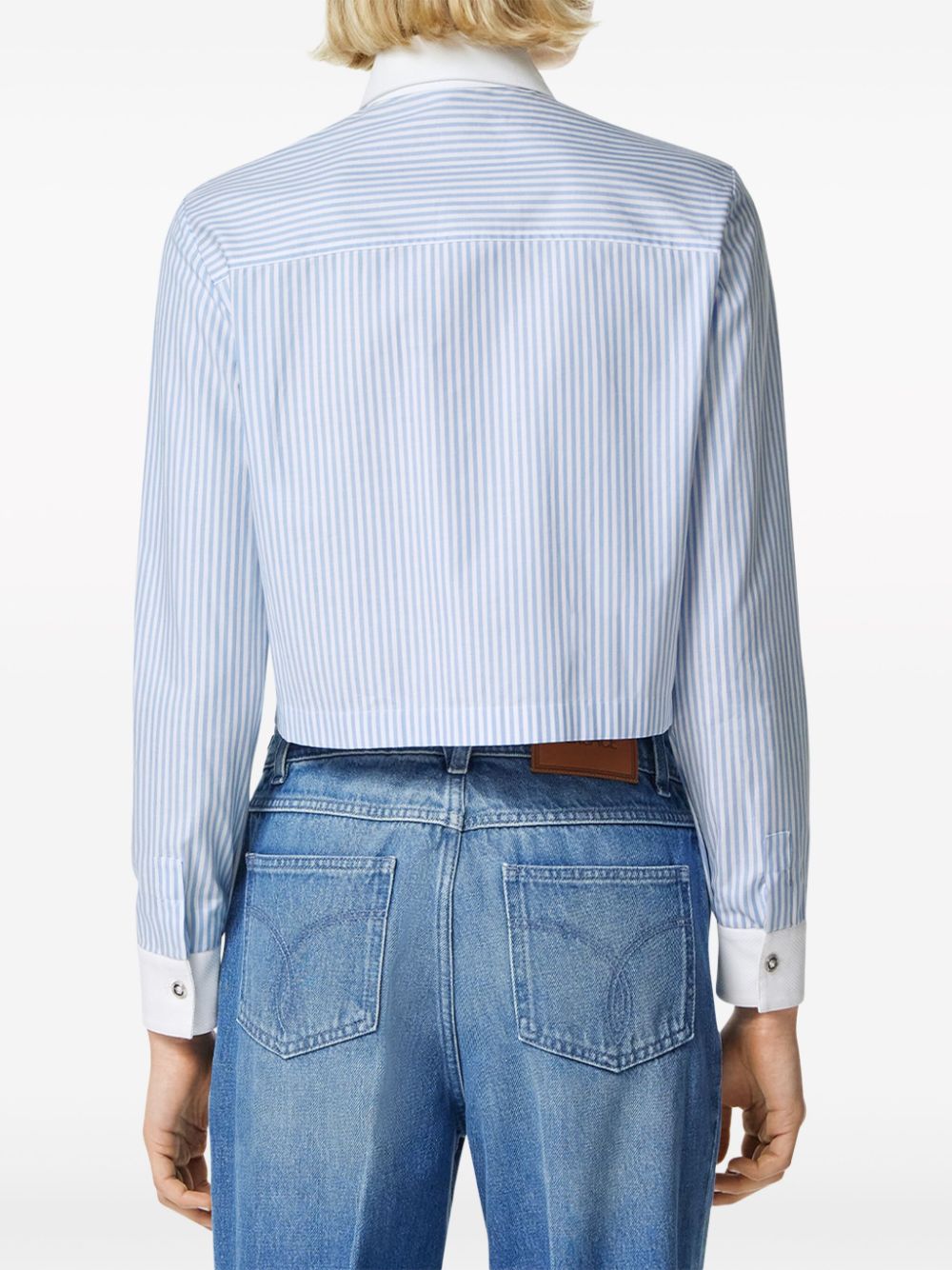 Versace Medusa '95 cropped cotton - Image 4