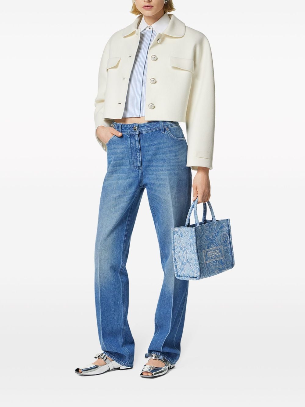 Versace Medusa '95 cropped cotton - Image 2