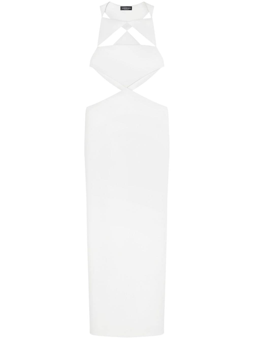 Versace cut-out maxi dress