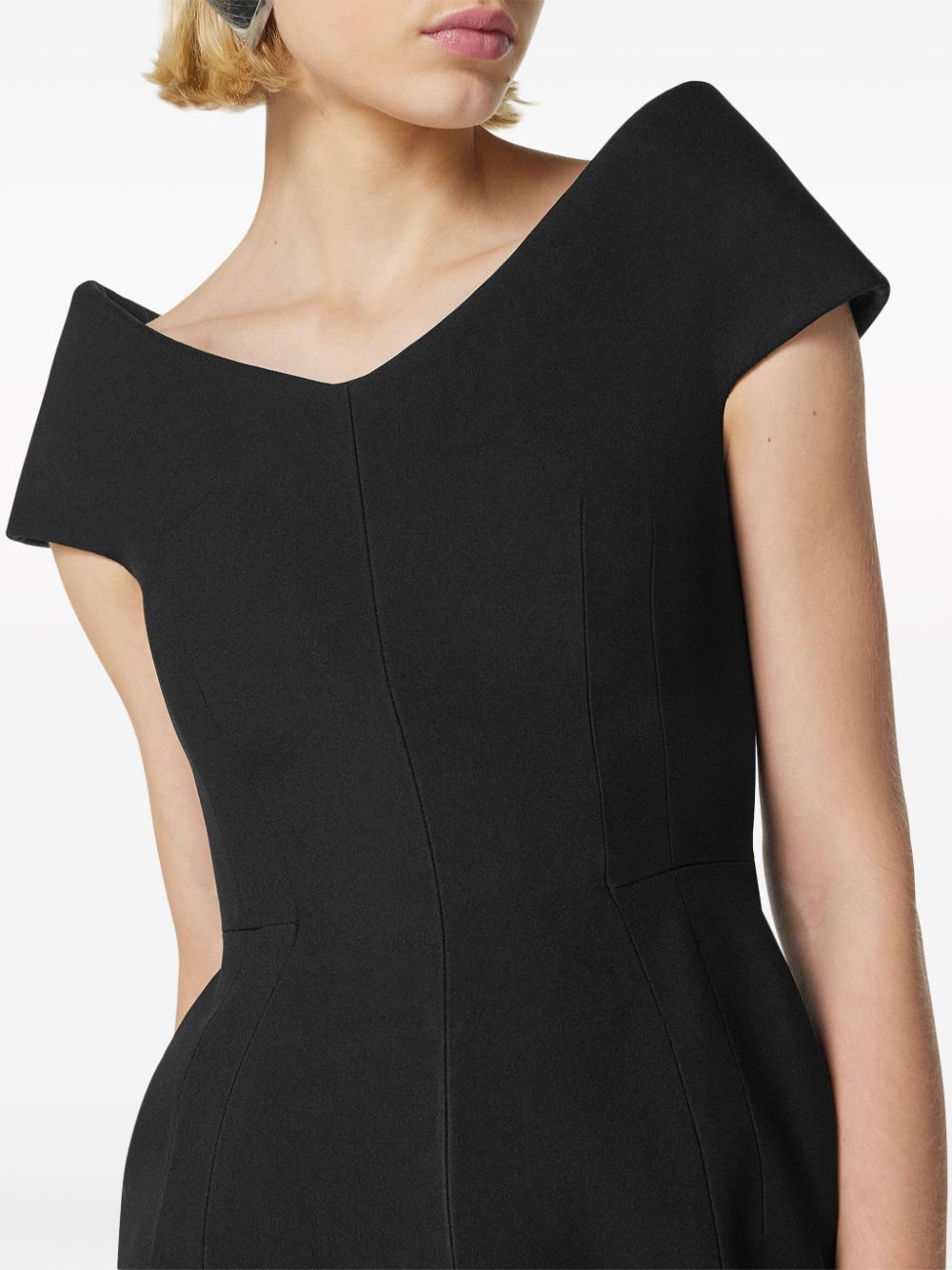 Versace Sculptural V-neck minidress - Image 5