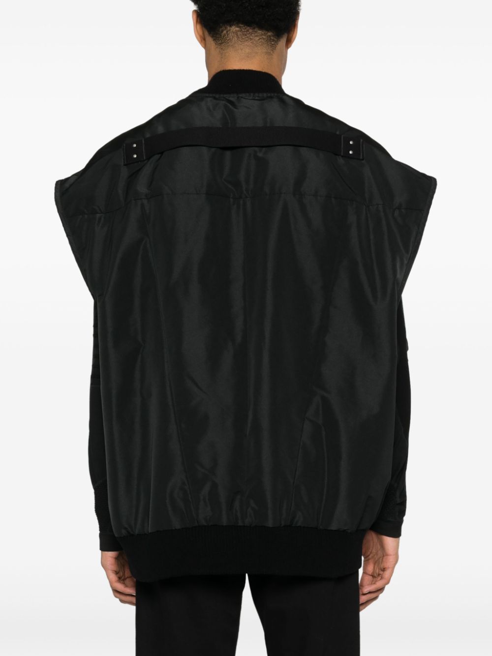 Rick Owens ribbed-collar padded jacket - Image 4