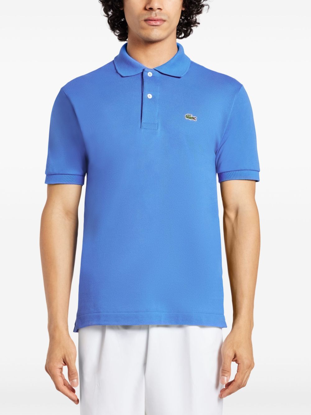 Lacoste logo-appliqué cotton polo - Image 3