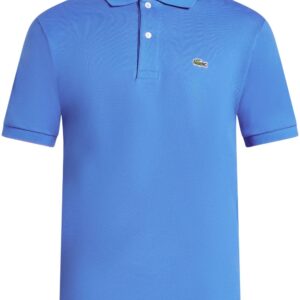Lacoste logo-appliqué cotton polo