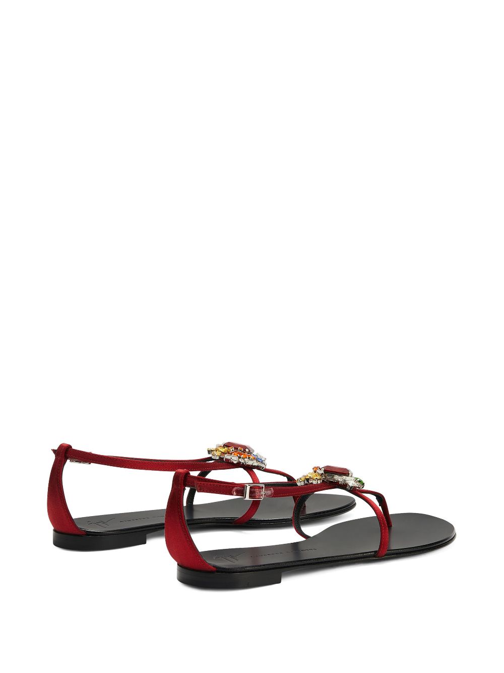 Giuseppe Zanotti Tarassacum crystal-embellished flat sandals - Image 3