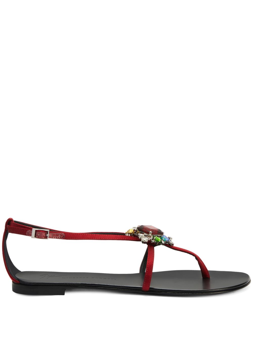 Giuseppe Zanotti Tarassacum crystal-embellished flat sandals
