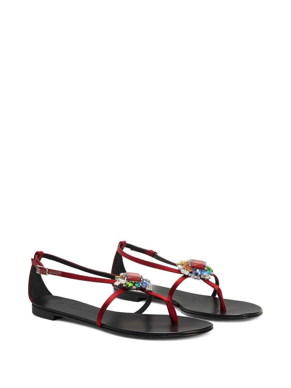 Giuseppe Zanotti Tarassacum crystal-embellished flat sandals - Image 2