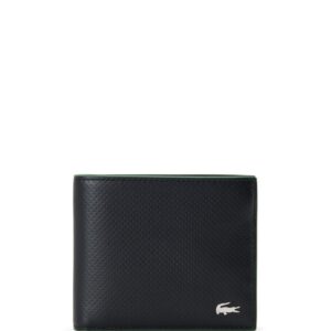 Lacoste logo-plaque leather wallet