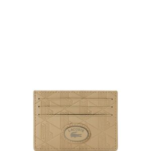 Lacoste logo-appliqué debossed cardholder