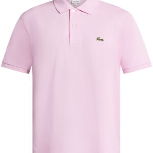Lacoste logo-embroidered cotton polo shirt