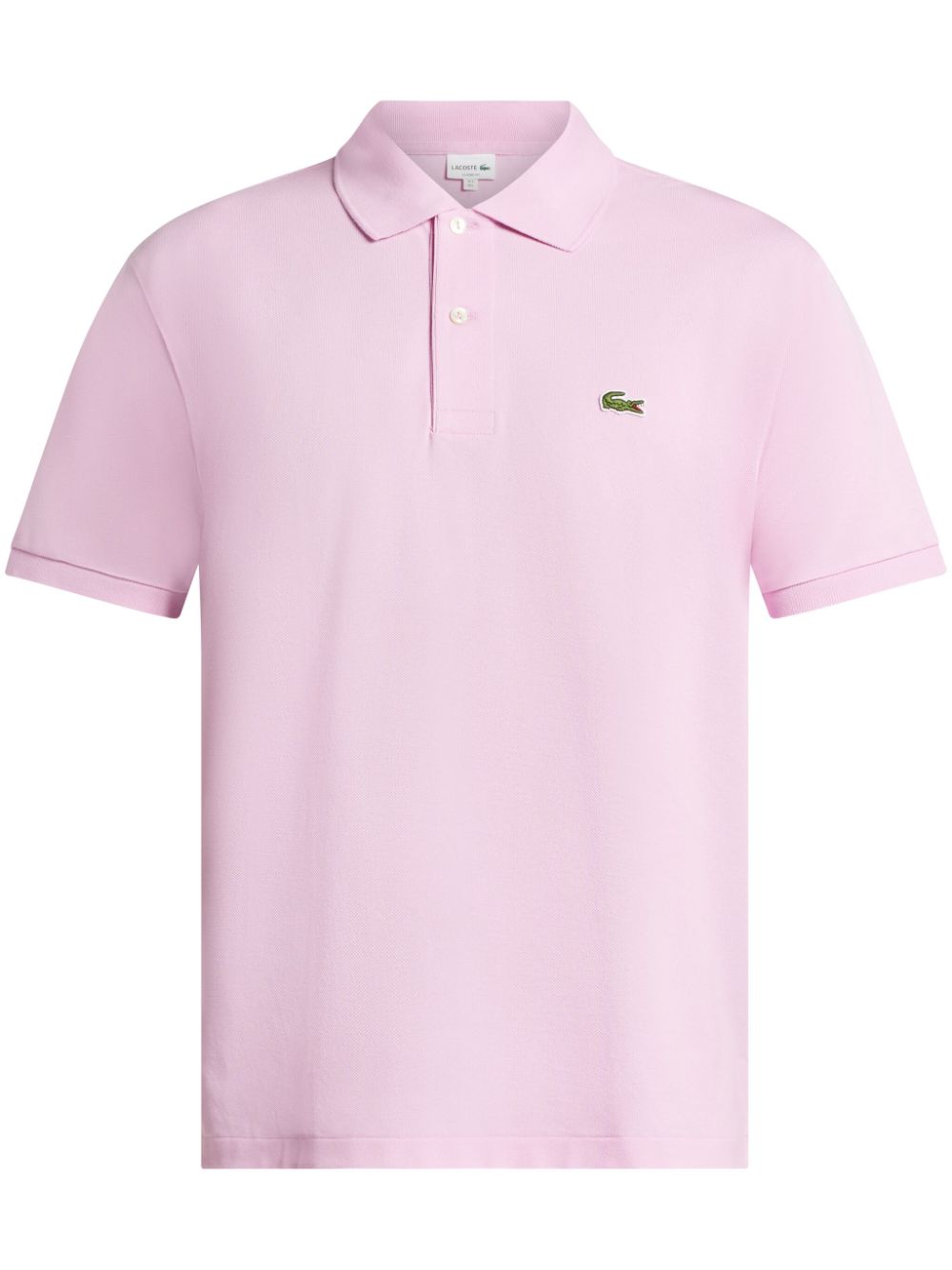 Lacoste logo-embroidered cotton polo shirt