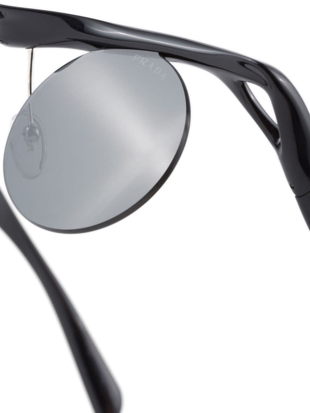 Prada Eyewear Runway geometric-frame sunglasses - Image 4