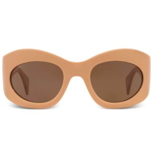 Gucci Eyewear tinted-lenses oval-frame sunglasses