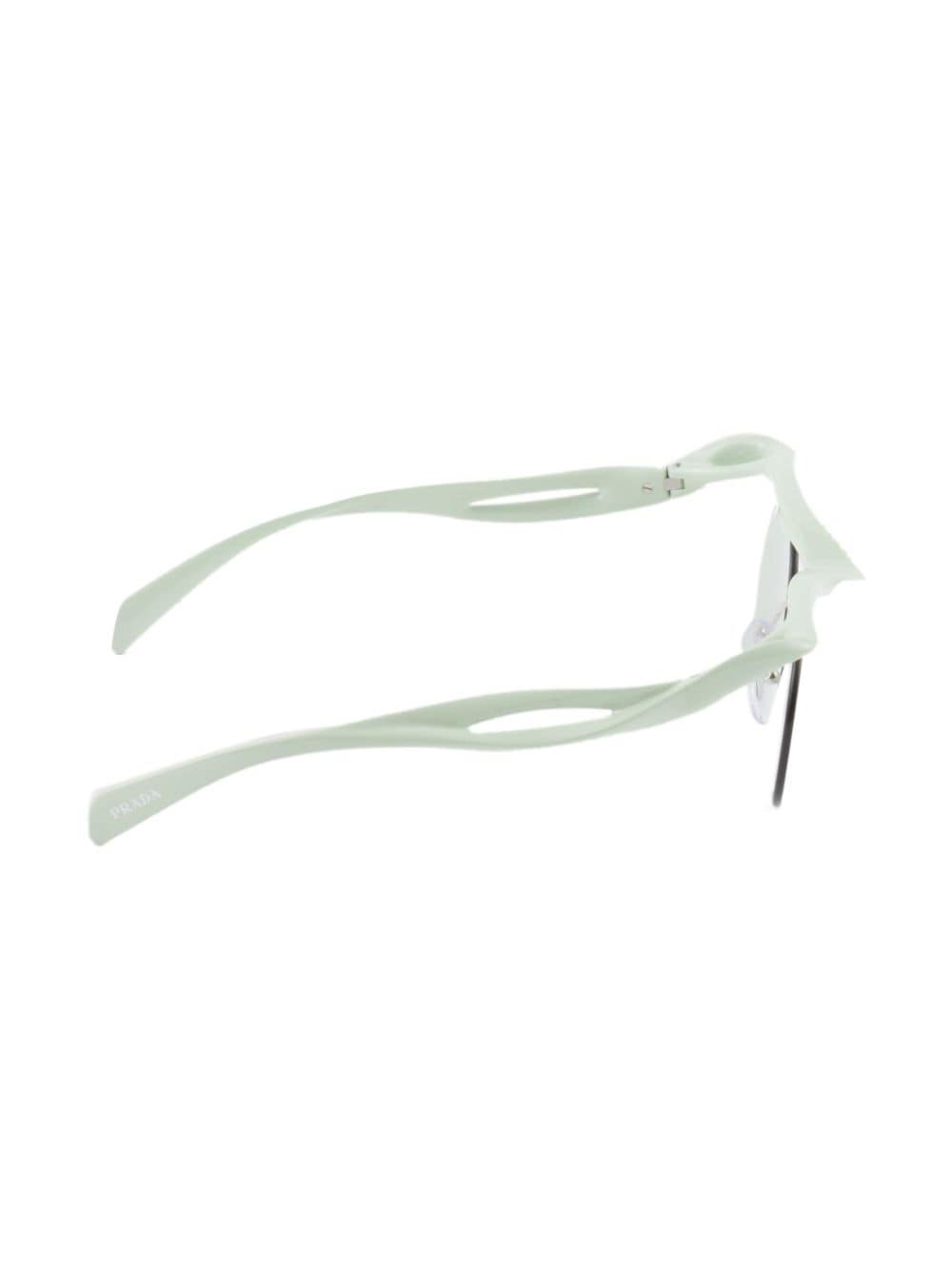Prada Eyewear Runway geometric-frame sunglasses - Image 2