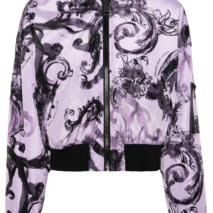 Versace Jeans Couture Watercolor Couture reversible bomber jacket