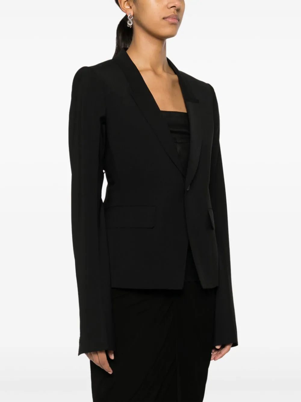 Rick Owens wool single-breasted blazer - Image 3