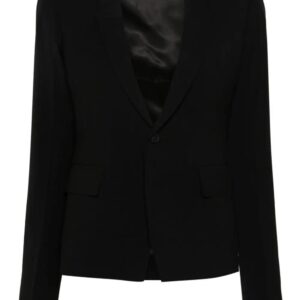 Rick Owens wool single-breasted blazer