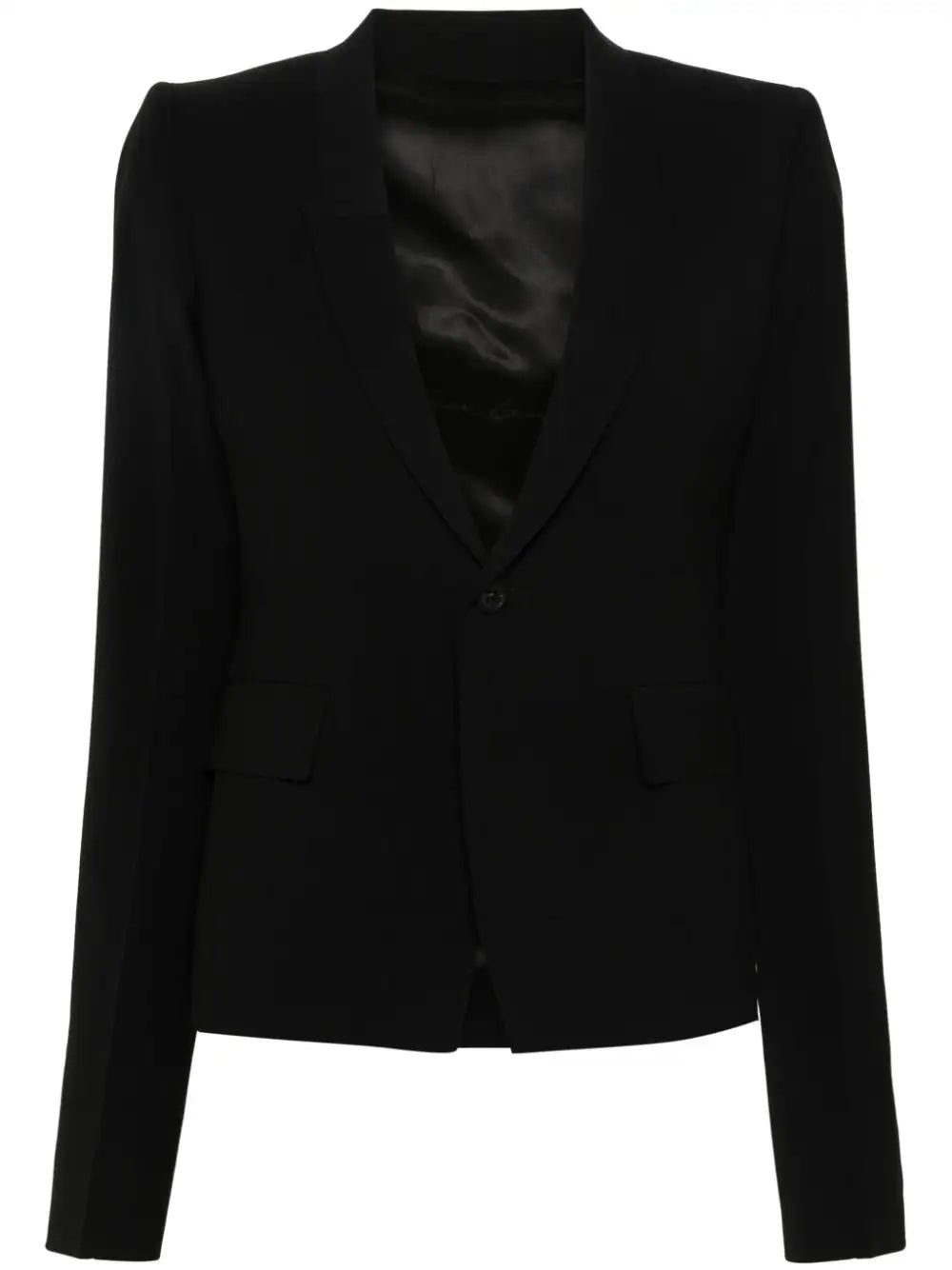 Rick Owens wool single-breasted blazer