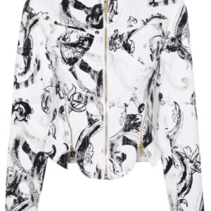 Versace Jeans Couture Watercolor Couture denim jacket