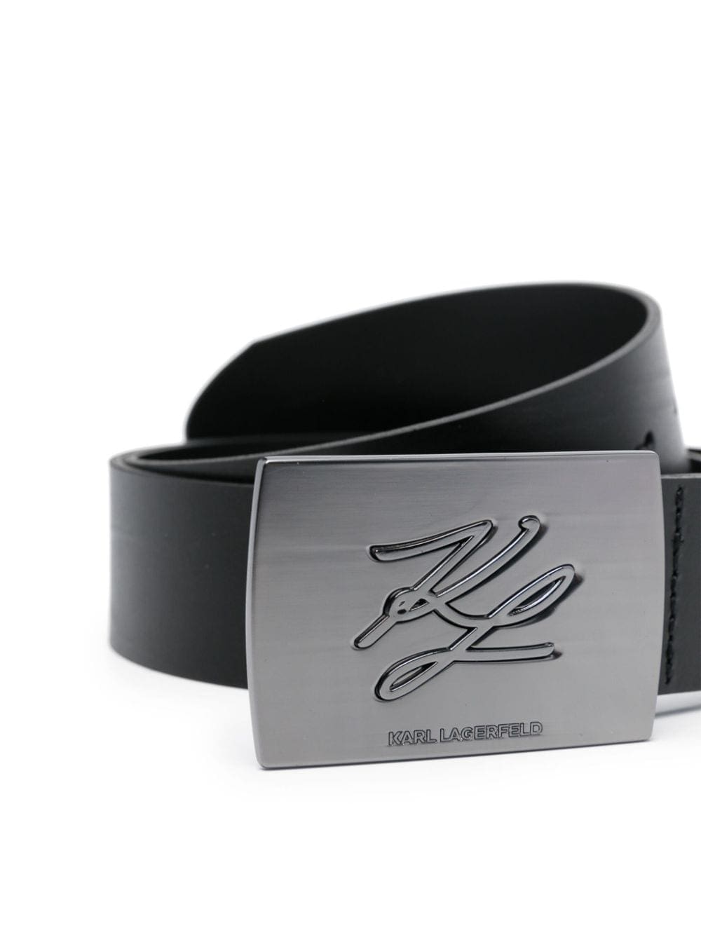 Louis Vuitton logo-engraved leather belt - Image 2