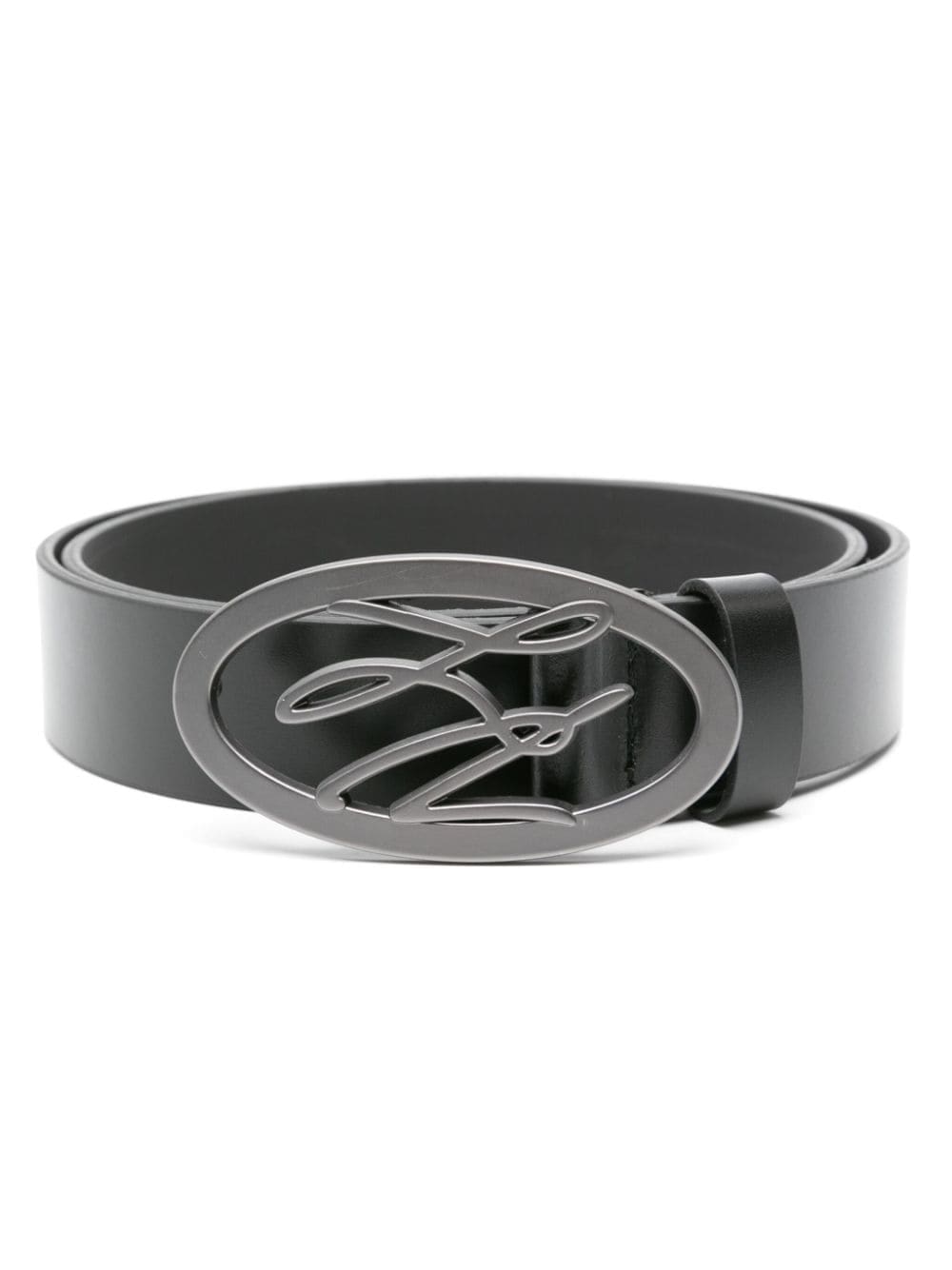 Louis Vuitton logo-buckle leather belt