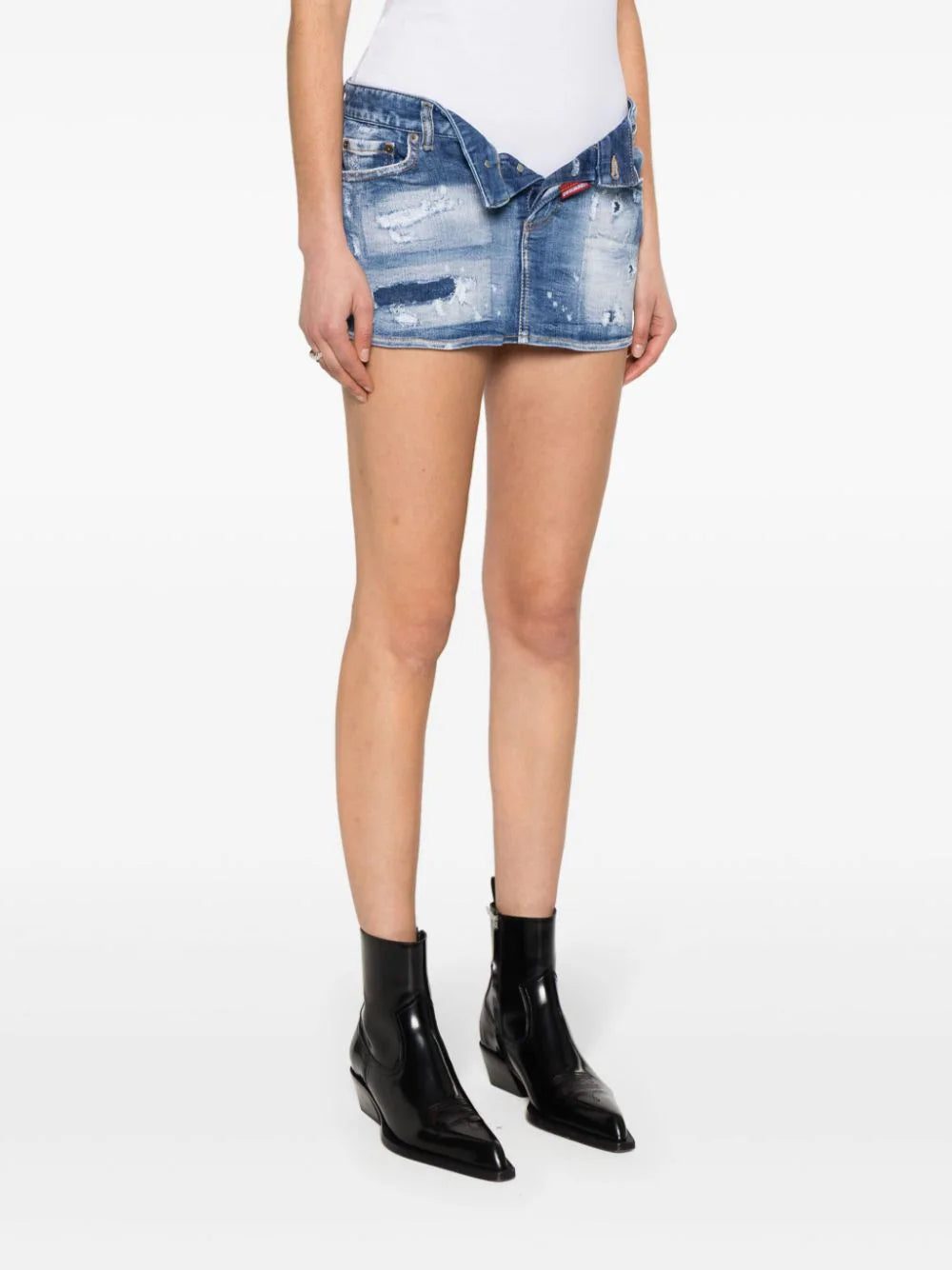 DSQUARED2 denim mini skirt - Image 3