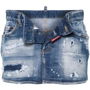 DSQUARED2 denim mini skirt