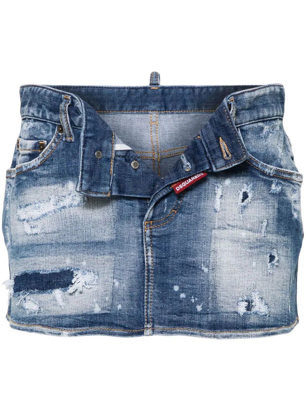 DSQUARED2 denim mini skirt
