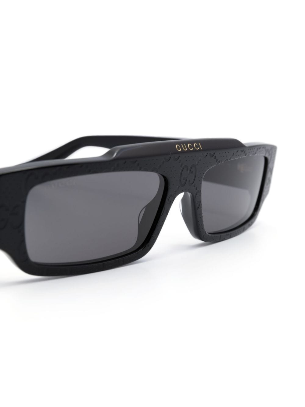 Gucci Eyewear GG-print rectangle-frame sunglesses - Image 3