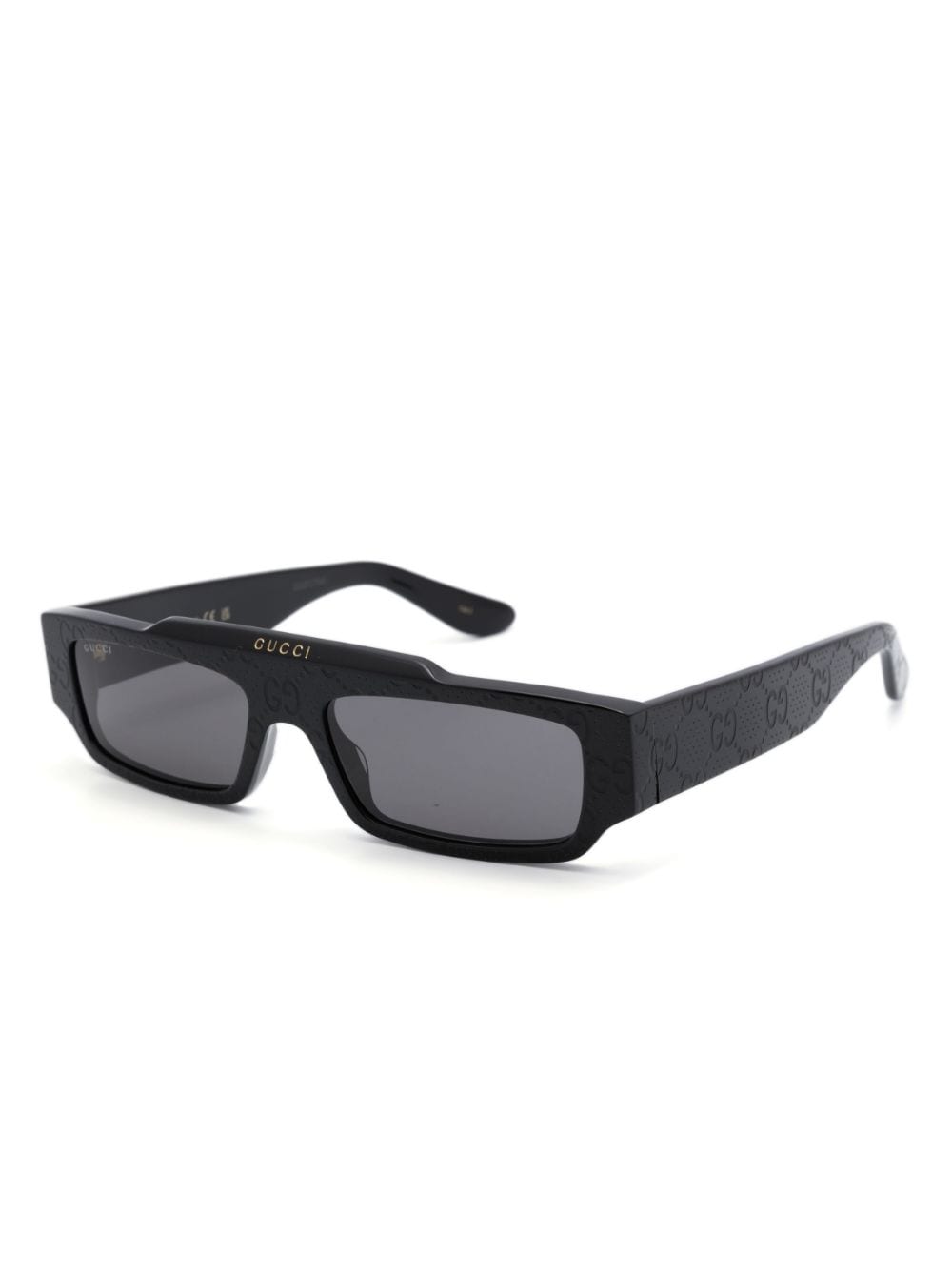 Gucci Eyewear GG-print rectangle-frame sunglesses - Image 2