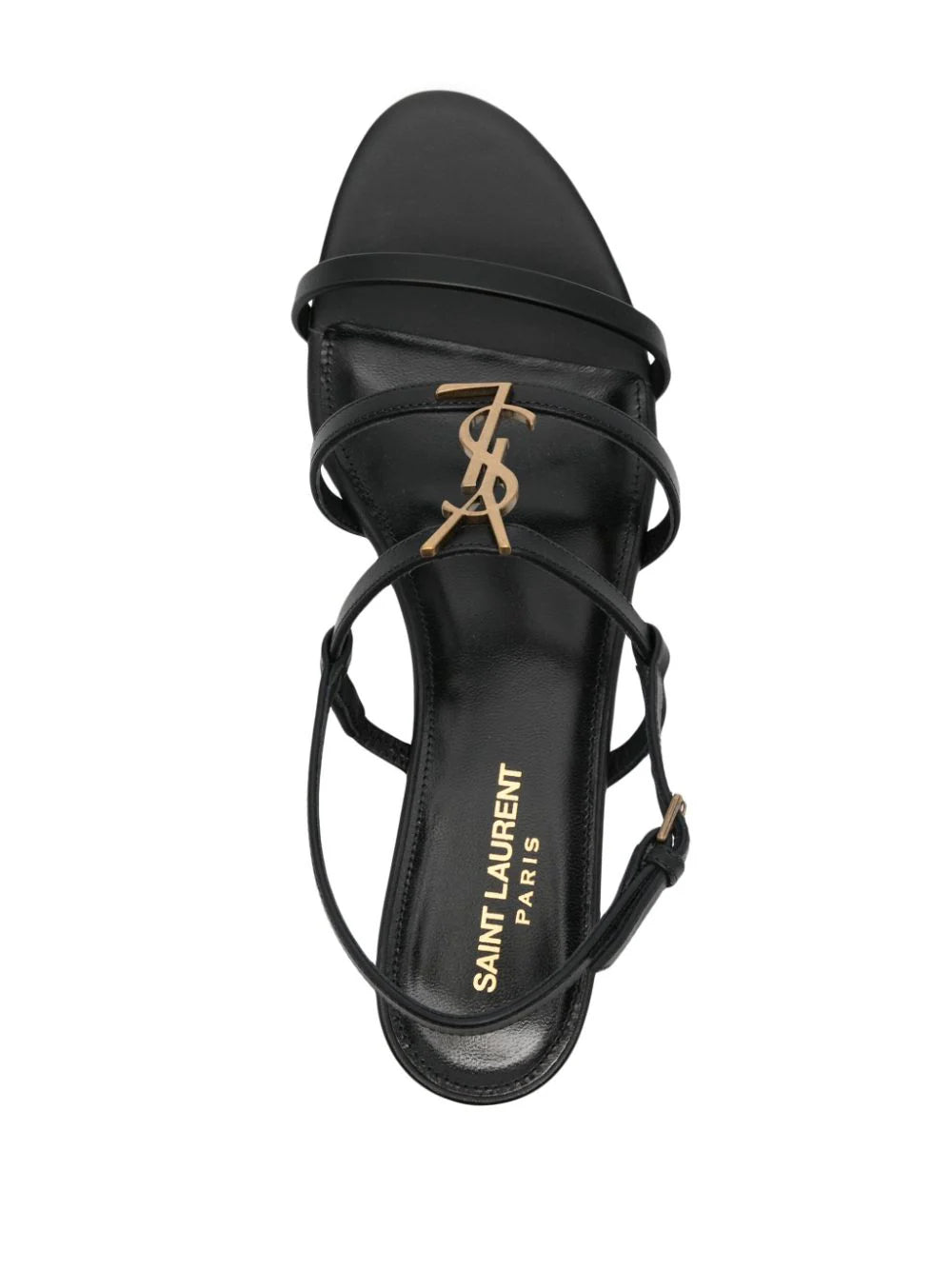Saint Laurent Cassandra leather sandals - Image 4