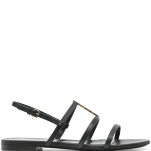 Saint Laurent  Cassandra leather sandals