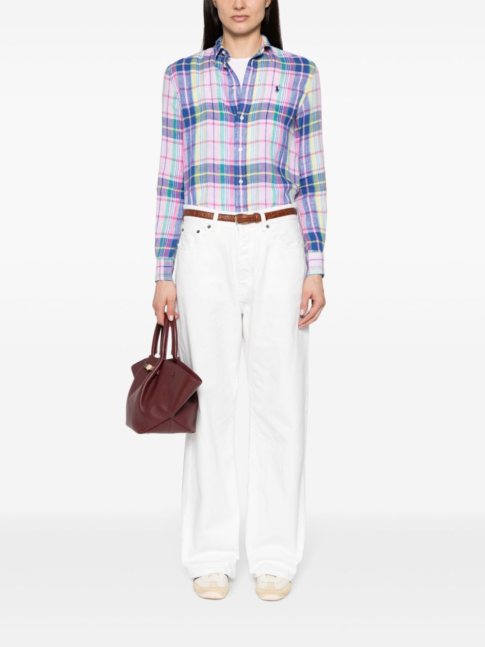 Polo Ralph Lauren Polo Pony checked linen shirt - Image 2
