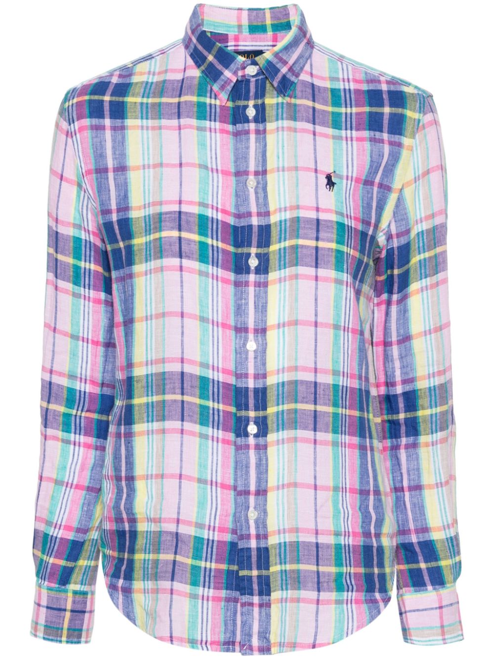 Polo Ralph Lauren Polo Pony checked linen shirt