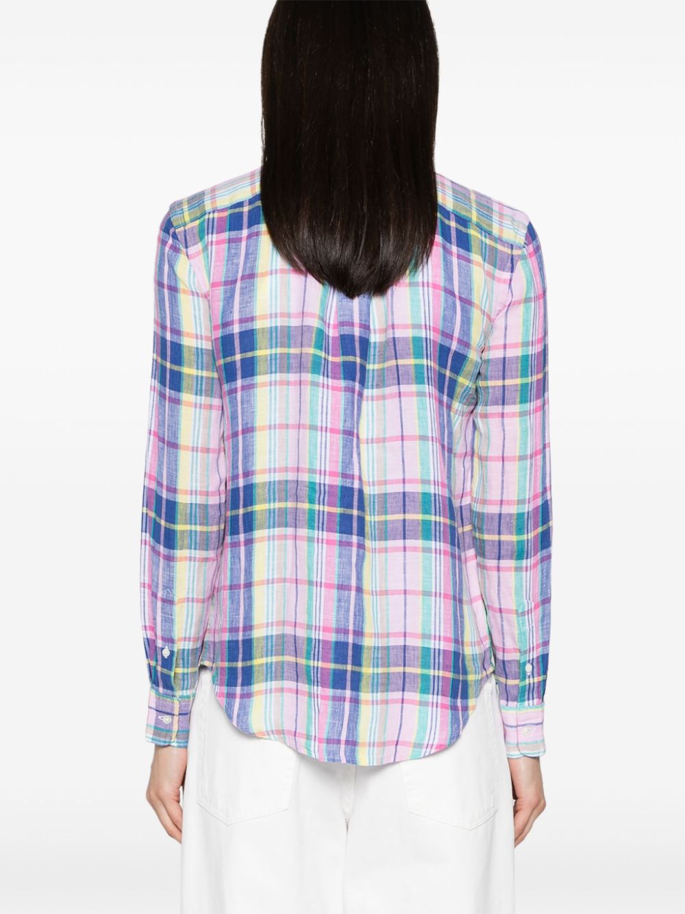 Polo Ralph Lauren Polo Pony checked linen shirt - Image 4
